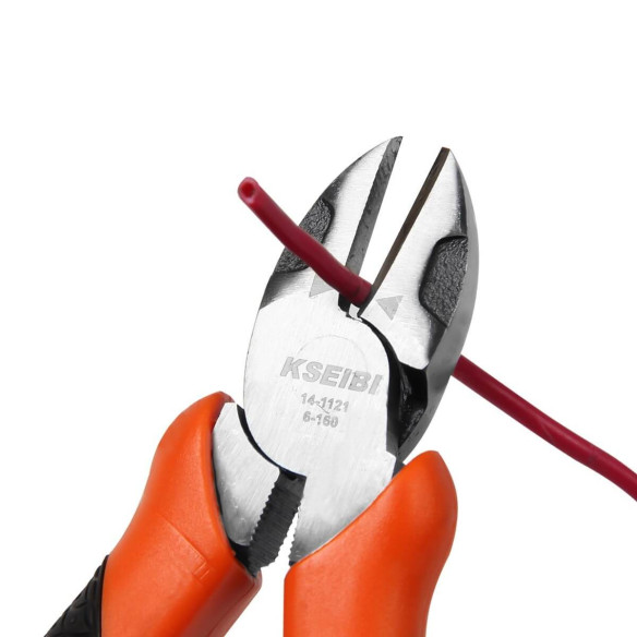Industrial Diagonal Cutting Pliers, Hand Tools & Pliers, insulated high leverage diagonal cutting pliers.