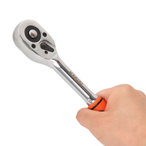 Hexagon Socket and Ratchet set 3/8" 12-Pc.  - Sockets | KSEIBI Tools