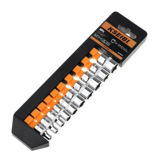 hexagon socket set standard, 1/4 inch, 10pcs, sockets and wrenches, mechanic tools, car repair tools, automobile tools