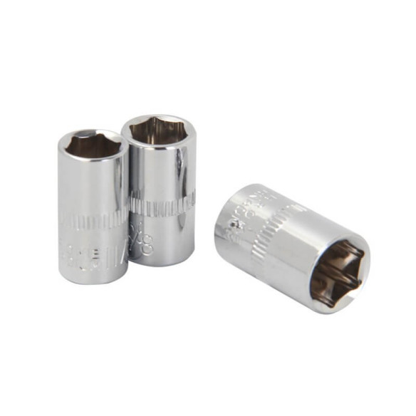 hexagon socket set standard, 1/4 inch, 10pcs, sockets and wrenches, mechanic tools, car repair tools, automobile tools