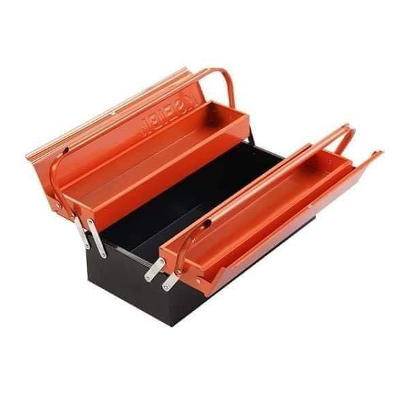 tool box 3 compartments,
 tools sets & storage, organizer, tools & workshop equipment, tool storage, metal toolbox