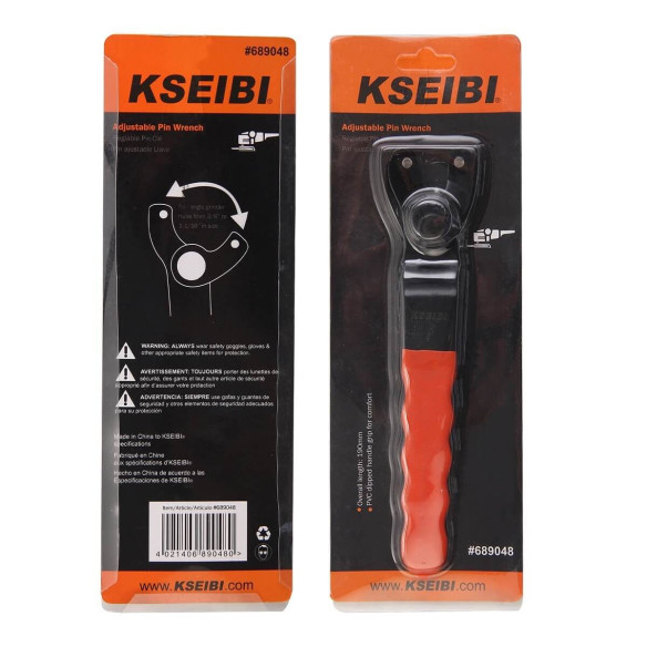 Professional Manufacturer KSEIBI High Quality Adustable Pin Wrench for Angle Grinder - KSEIBI