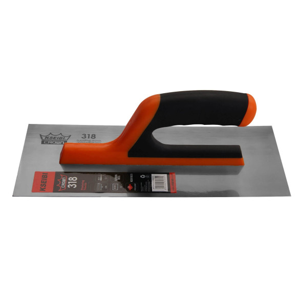 Crown Plastering Trowels PROGRIP Handle,
plastering trowels with teeth,
smooth plastering surface