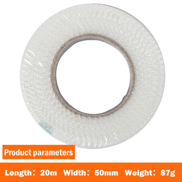 Fiberglass Mesh Tape 50mm X 20m,
durable mesh tape,
covering holes