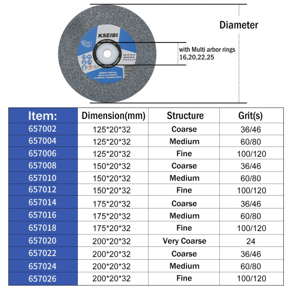 High-Quality Grinding Wheel/Ax for Precision Cutting and Grinding | KSEIBI