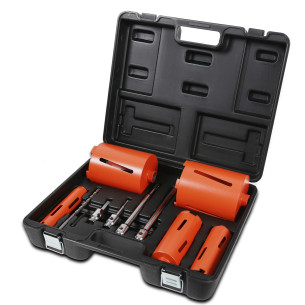 Diamond Core Drill Bits Set 11-PC