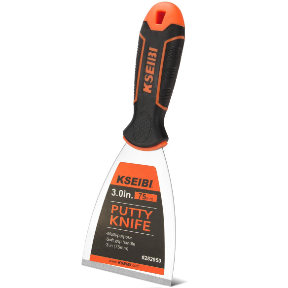 Crown Scraper PROGRIP Handle, Contractor's Tools, trimming guide, burnishing tool, light sweeping cuts.