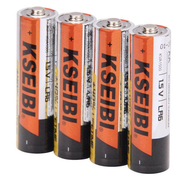 Alkaline Battery LR6/AA - 4PCS,
non-rechargeable,High energy 1.5V Alkaline Battery for household appliances.