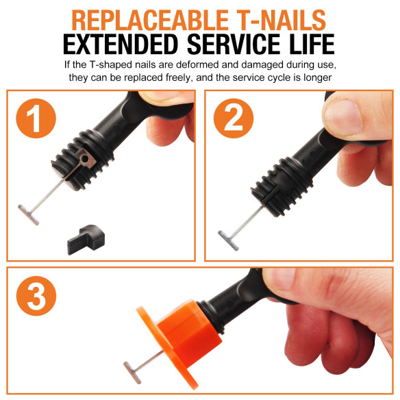 Tile Leveling System/Spacer, Contractor's Tools, tile,
reusable,
Tile leveling