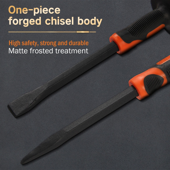 Flat Cold Chisels Oct Shank,
octagonal chisels,
pointed concrete chisels