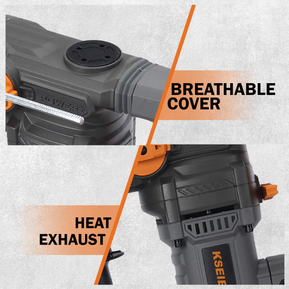 1050W Rotary Hammer Drill / 28mm SDS-Plus | Power Tools | KSEIBI