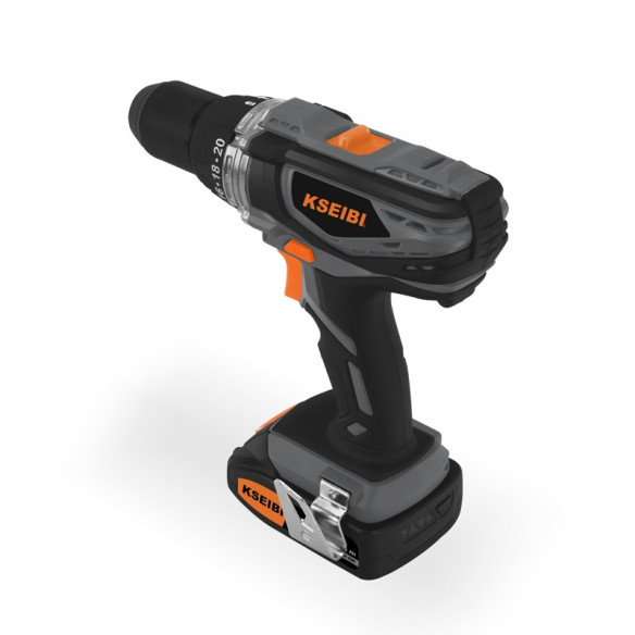 20V Cordless Impact Drill/Screwdriver BMC Box x2 Batteries - Power Tools  | KSEIBI