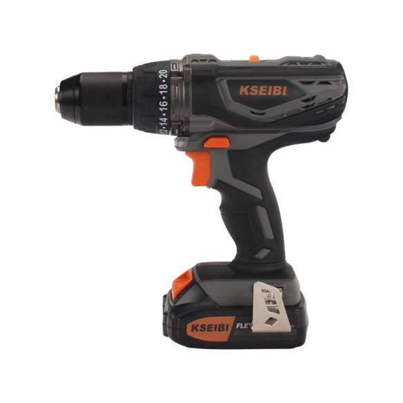 20V Cordless Impact Drill/Screwdriver BMC Box x2 Batteries - Power Tools  | KSEIBI