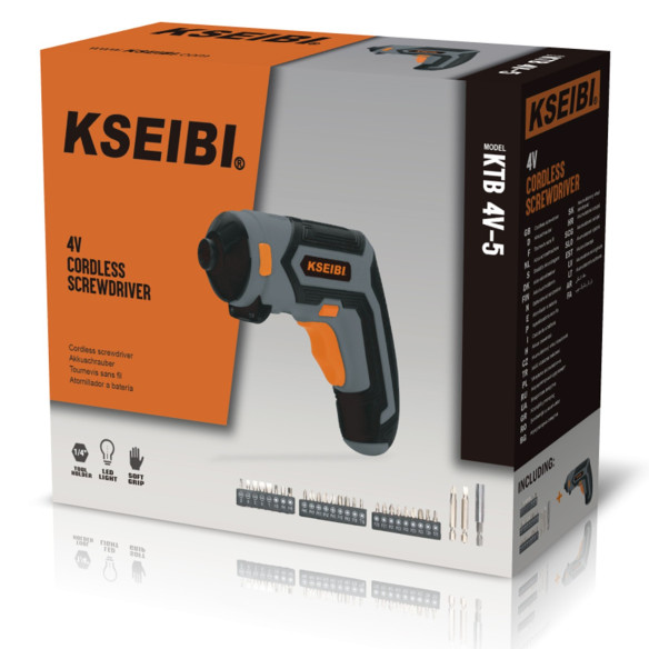 4V DIY Cordless Electric Screwdriver | Power Tools | KSEIBI