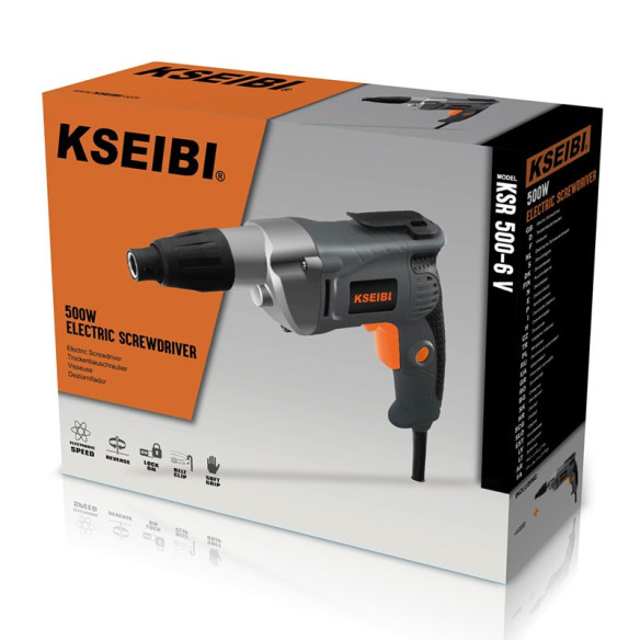 500W Drywall Electric Screwdriver Drill / 13mm Keyed Chuck | Power Tools | KSEIBI