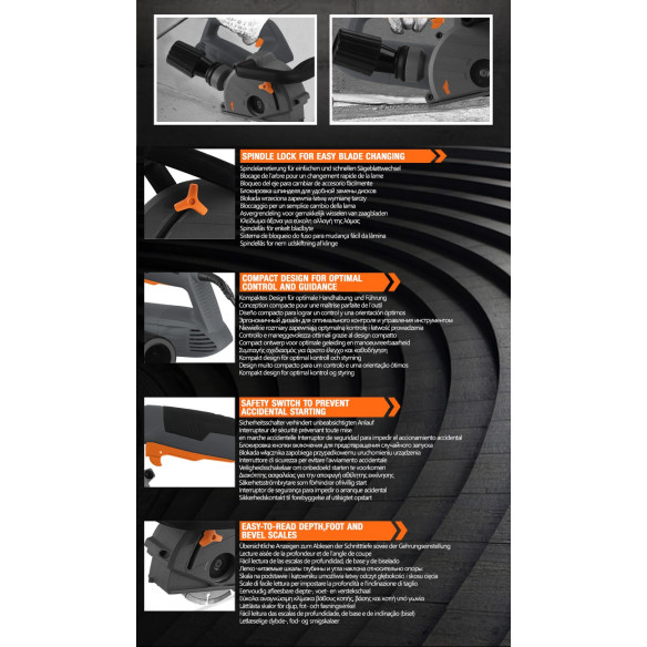 1500W Wall Chaser - Power Tools  | KSEIBI