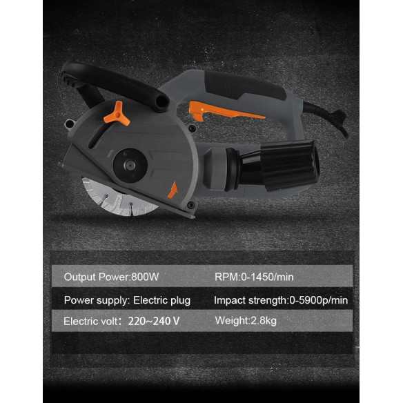 1500W Wall Chaser - Power Tools  | KSEIBI