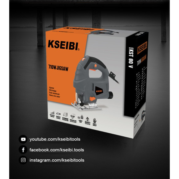 710W Jig Saw / 65mm | Power Tools | KSEIBI