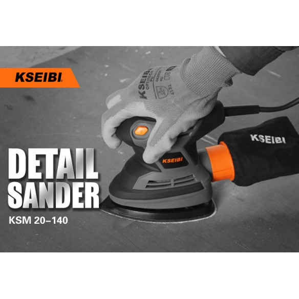 200W Sheet Finishing Sander 1/4" | Power Tools | KSEIBI