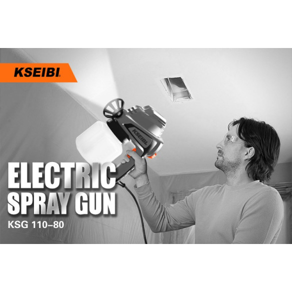 110W Electric Spray Gun | Power Tools | KSEIBI