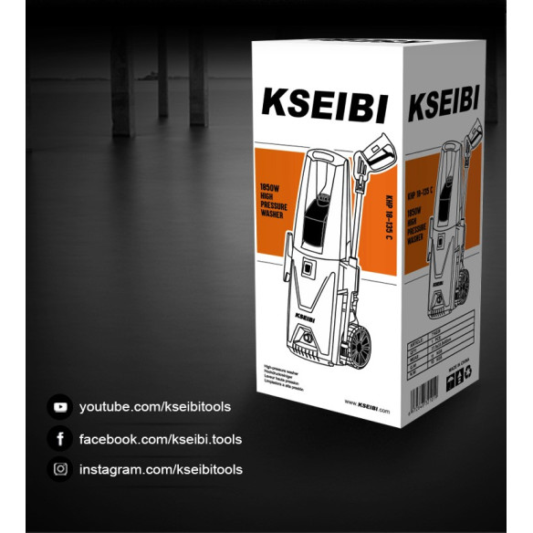1400W High Pressure Washer / 105 Bar | Power Tools | KSEIBI