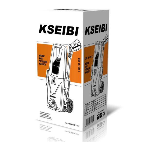 1800W High Pressure Washer / 135 Bar | Power Tools | KSEIBI