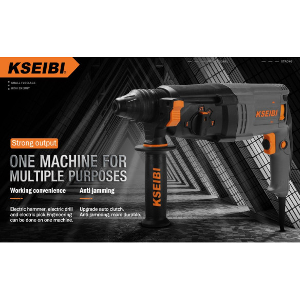 850W Rotary Hammer Drill / 26mm SDS-Plus | Power Tools | KSEIBI