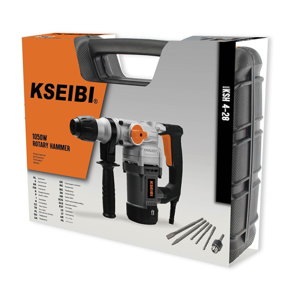 1050W Rotary Hammer Drill / 28mm SDS-Plus | Power Tools | KSEIBI
