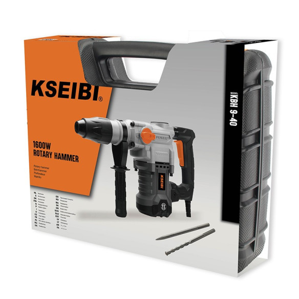 1600W Demolation Hammer Drill / 40mm SDS-MAX | Power Tools | KSEIBI