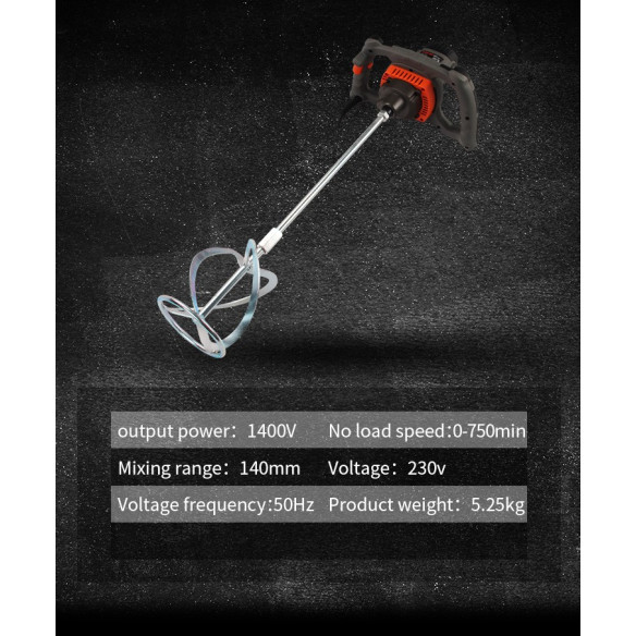 1400W Electric Paint Mixer / M14 | Power Tools | KSEIBI