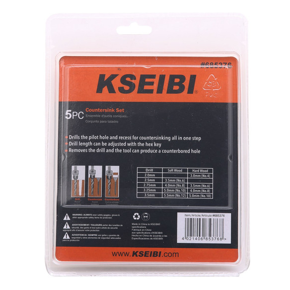 Countersink Drill Bits  -  Tools Accessories  | KSEIBI Tools