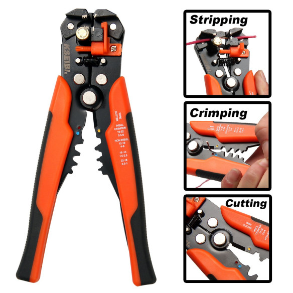 Automatic Wire Stripper | Hand Tools & Pliers | KSEIBI