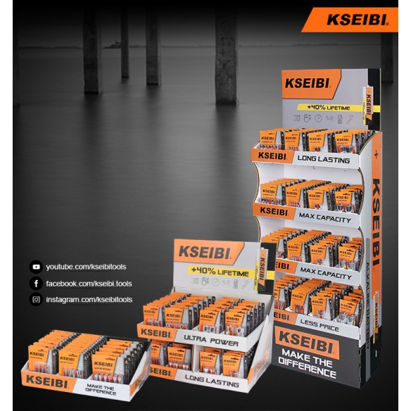 Alkaline Battery LR03/AAA - 4PCS | Power Tools Accessories | KSEIBI