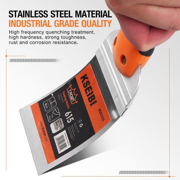 Coating Knifes PROGRIP Handle | Contractor's Tools | KSEIBI