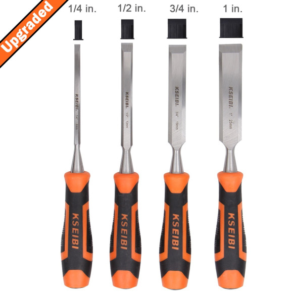 Wood Chisel Set PROGRIP 4-PC. | Cutters & Saws Tools | KSEIBI