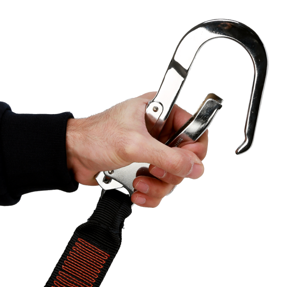Safety Shock Absorbing Lanyard Webbing/Single Hook | Safety Tools | KSEIBI