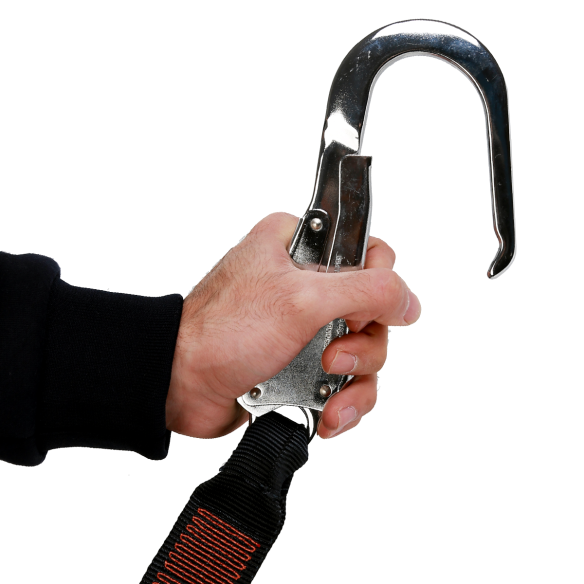 Safety Shock Absorbing Lanyard Webbing/Single Hook | Safety Tools | KSEIBI