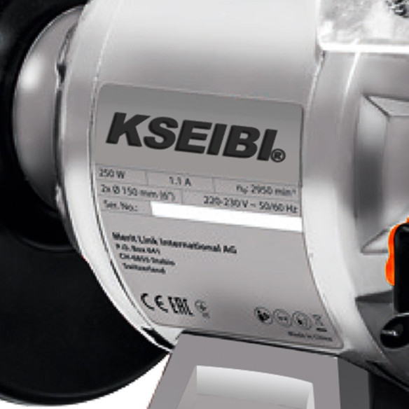 200W Bench Grinder / 8" 200mm - Power Tools  | KSEIBI