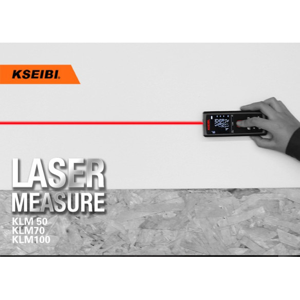 Laser Measure, 50m | Power Tools  | KSEIBI