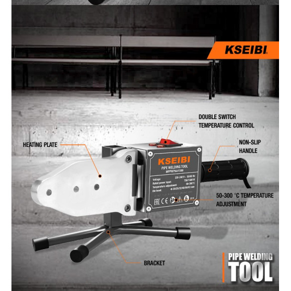 750W/1500W Pipe Welding Tool | Power Tools | KSEIBI