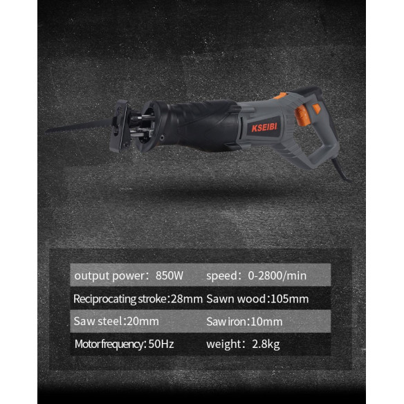 850W Reciprocating Sabre Saw Tool | Power Tools | KSEIBI