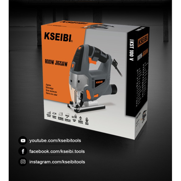 800W Jig Saw / 85mm - Power Tools  | KSEIBI