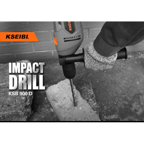 Impact Drill, 13mm Keyless,  900W | Power Tools | KSEIBI