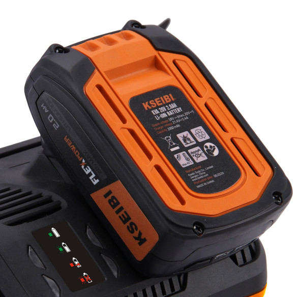 Rapid Dual Port Charger '20V Max' | Power Tools | KSEIBI