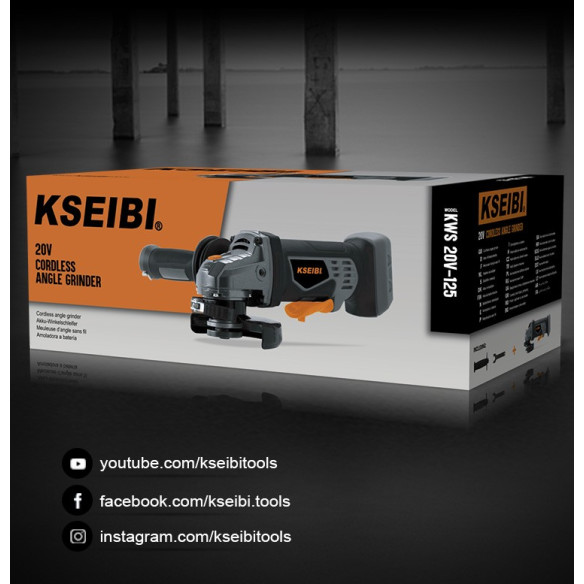Meuleuse D'angle Sans Fil 20 V, 115mm, Nue