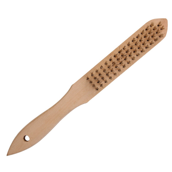 European Hand Brush/Brass Coated