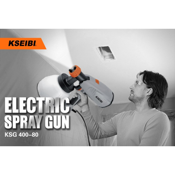 400W Electric Spray Gun | Power Tools | KSEIBI