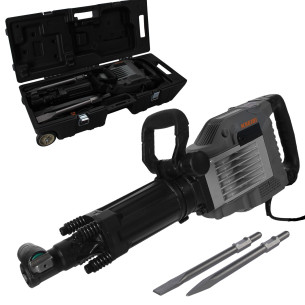 Demolition Hammer, 30mm Hex, 1750W, BMC Box With Wheels