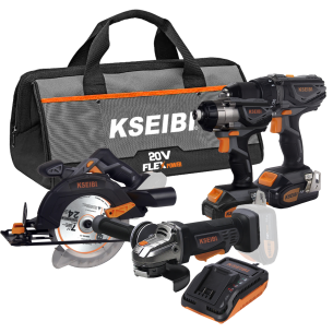 20v Max Power Tool Combo Kit 4pcs Flex power