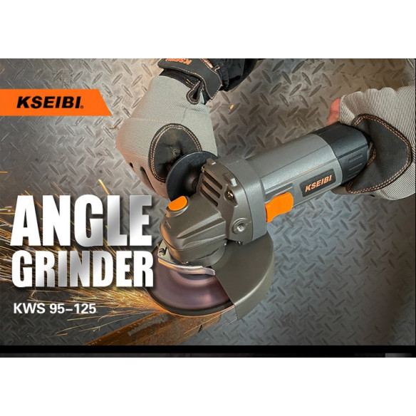 Angle Grinder, 125mm, Variable Speed, 1000W | Power Tools | KSEIBI
